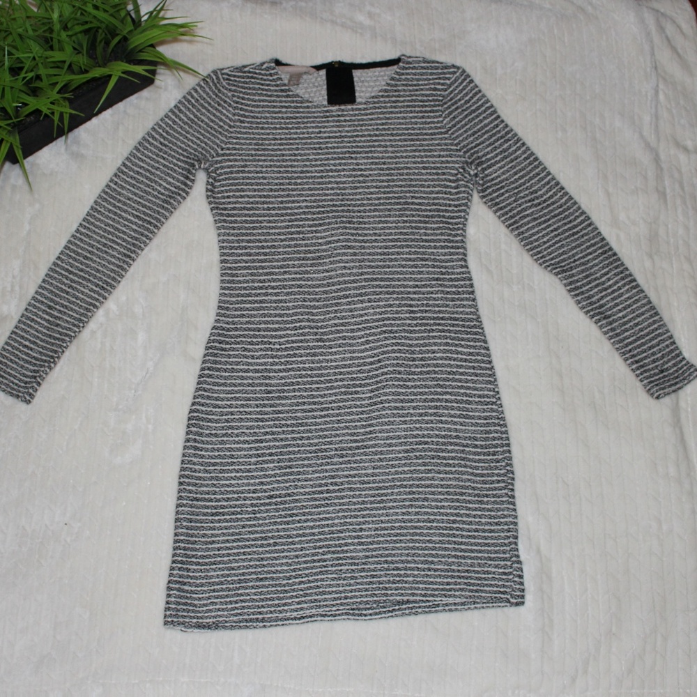 Banana Republic Striped Long Sleeve Dress